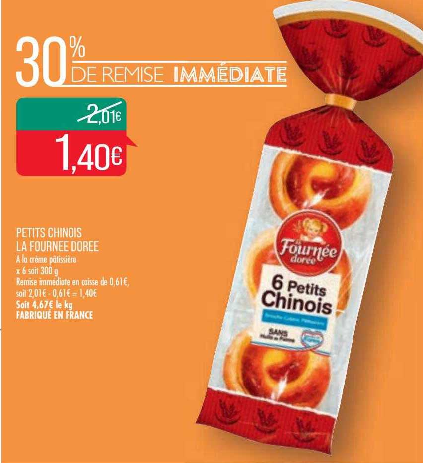 petits chinois la fournée dorée