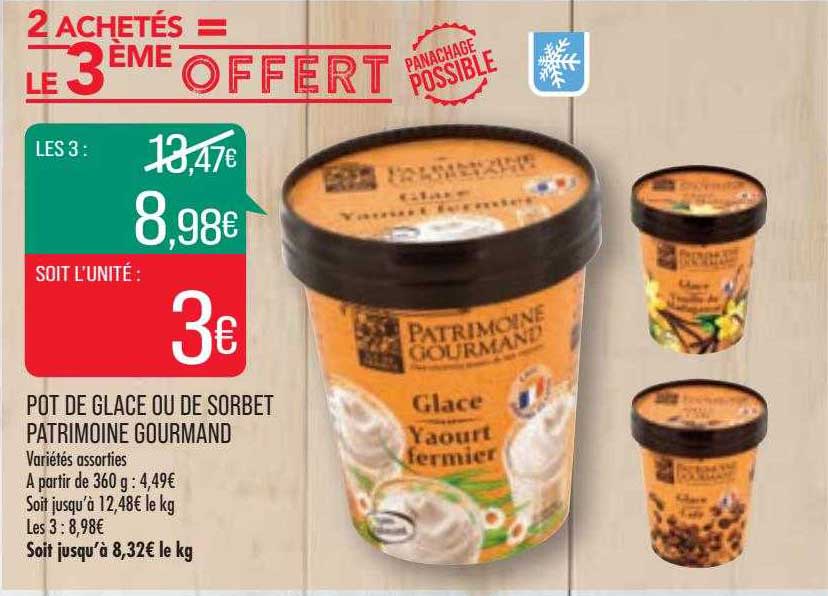 Pot De Glace Ou De Sorbet Patrimoine Gourmand