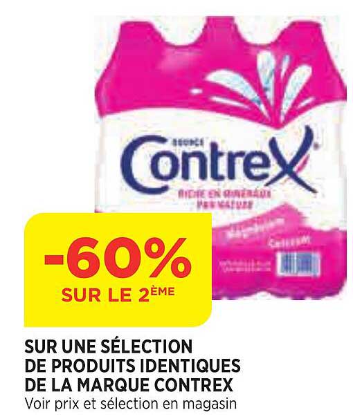 Produits Identiques De La Marque Contrex