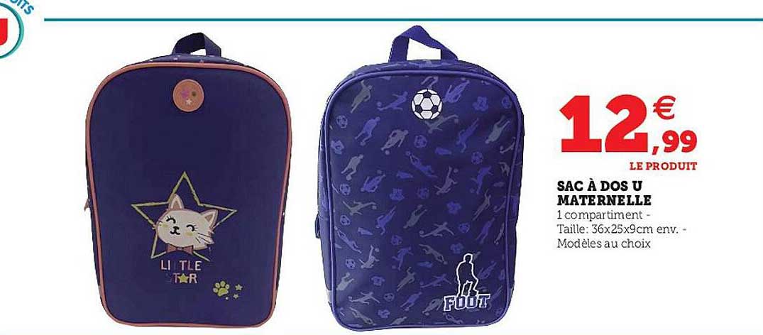 Sac à Dos Maternelle