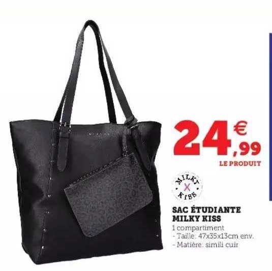 Sac étudiante Milky Kiss