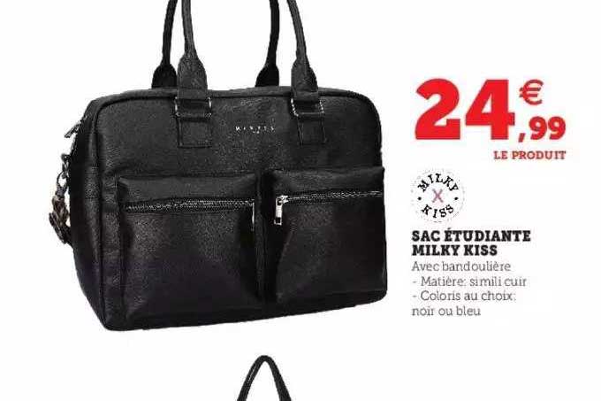 sac étudiante milky kiss