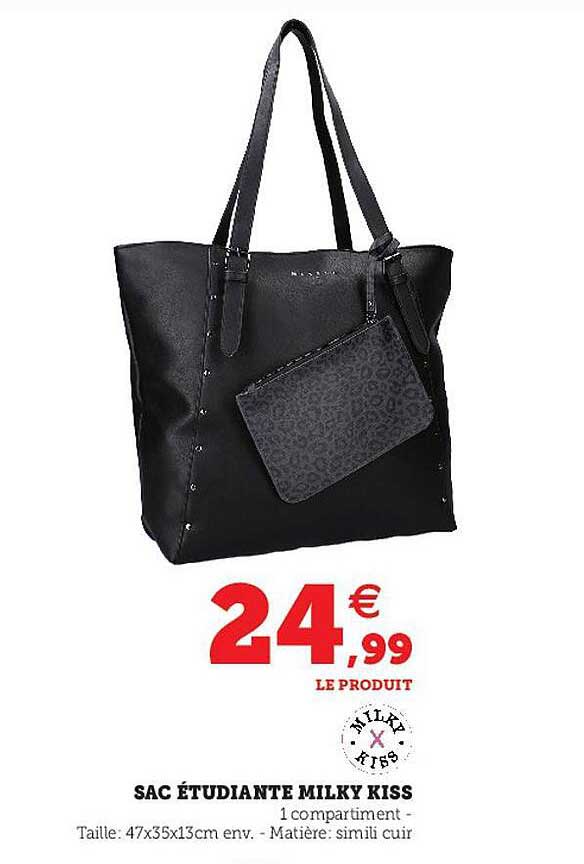 sac étudiante milky kiss