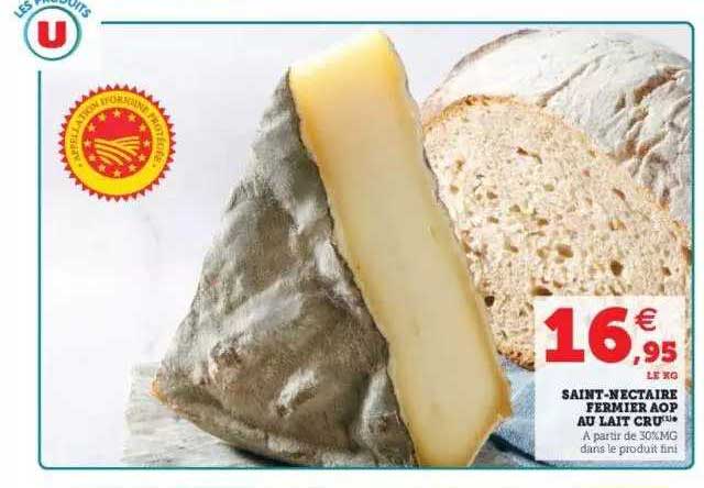 saint-nectaire fermier aop au lait cru
