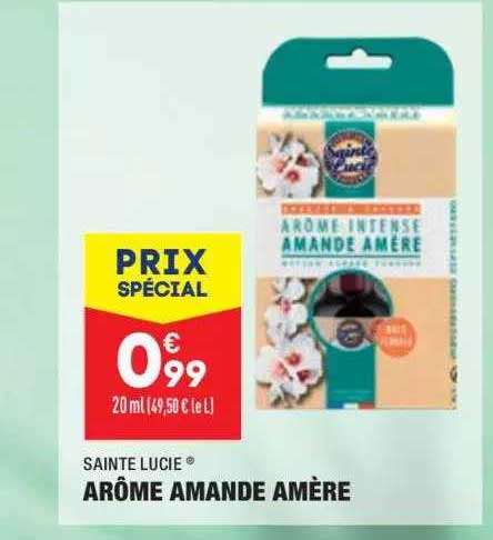 sainte lucie arôme amande amère