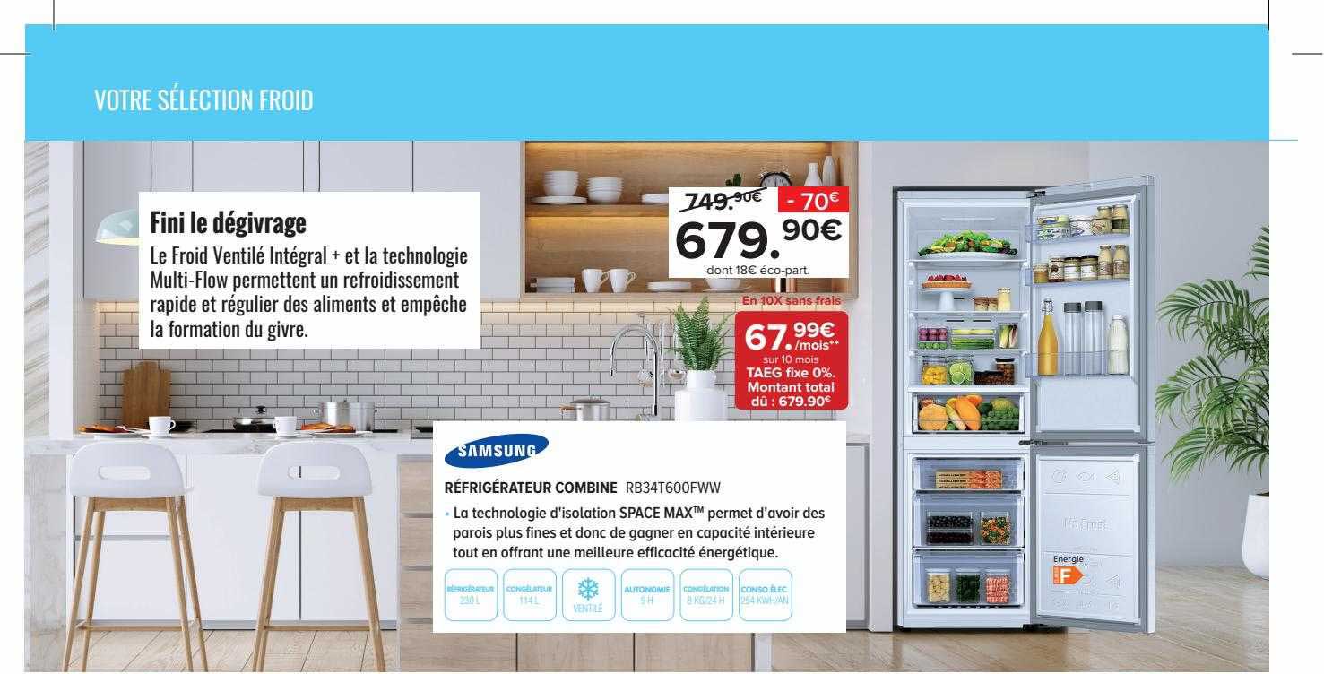 Samsung Réfrigérateur Combiné