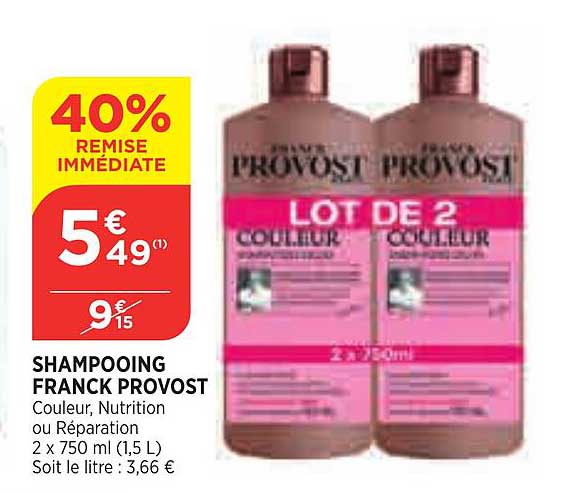 shampooing frank provost