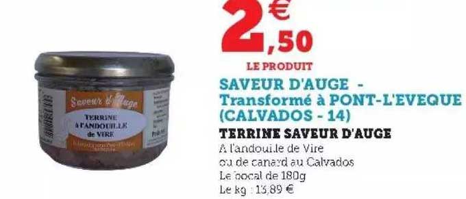 terrine saveur d'auge