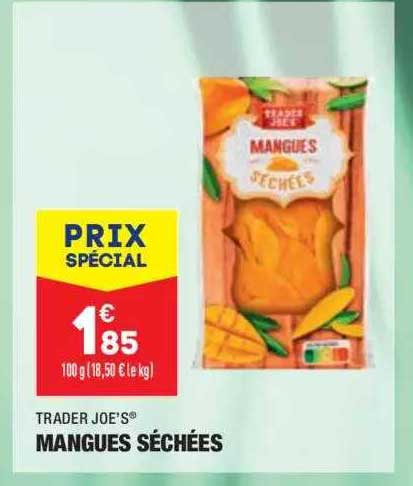 trader joe's mangues séchées