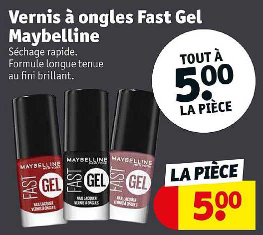 Vernis à Ongles Fast Gel Maybelline