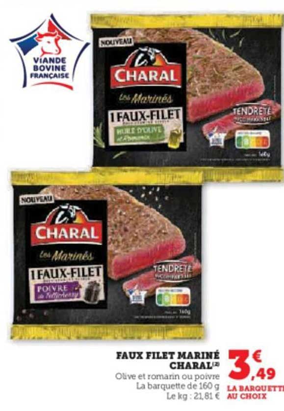 Faux Filet Mariné Charal