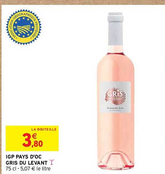 igp pays d'oc gris du levant