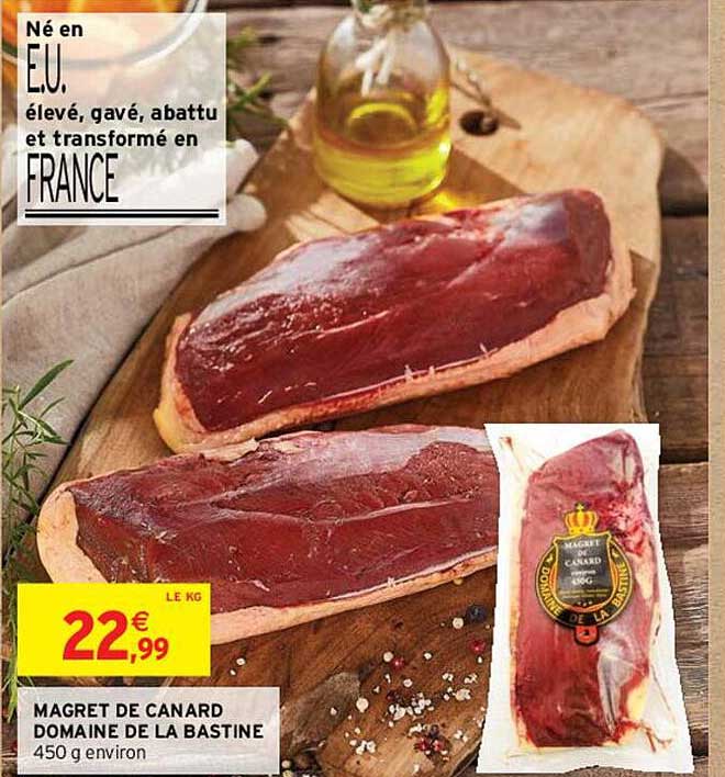 Magret De Canard Domaine De La Bastine
