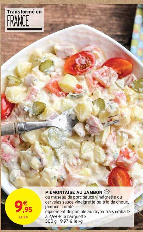 Piémontaise Au Jambon