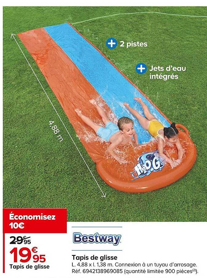 tapis de glisse bestway