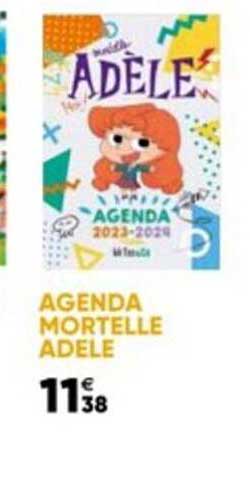 agenda mortelle adèle