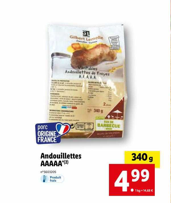 andouillettes aaaaa gilbert lemelle