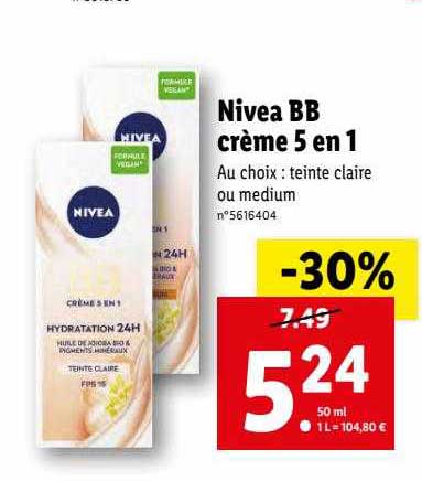 Bb Crème 5 En 1 Nivea