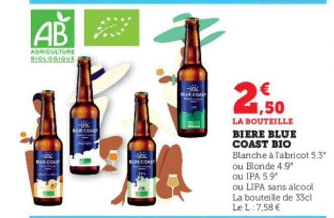 bière blue coast bio