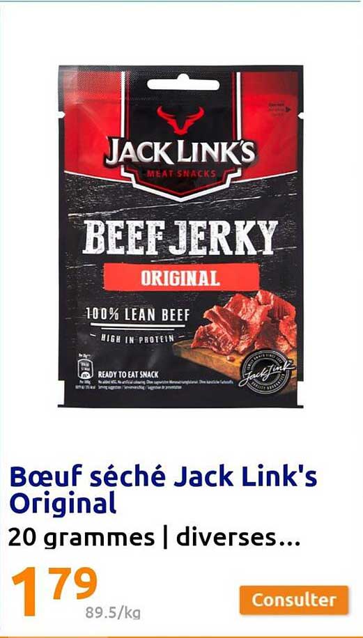 bœuf séché jack link's original