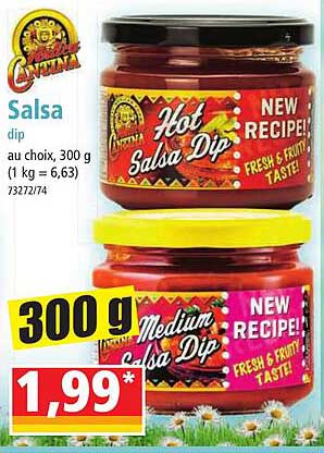 cantina hot salsa dip