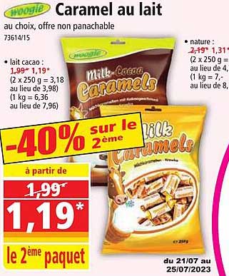 caramel au lait woogie