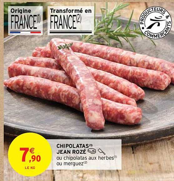 chipolatas jean rozé