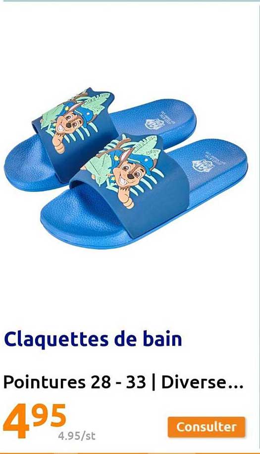 Claquettes De Bain