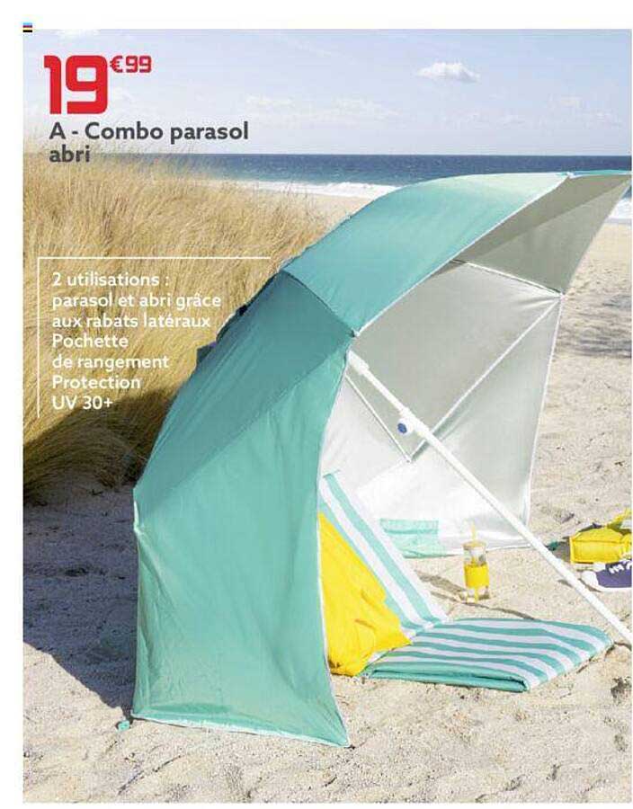 Combo Parasol Abri