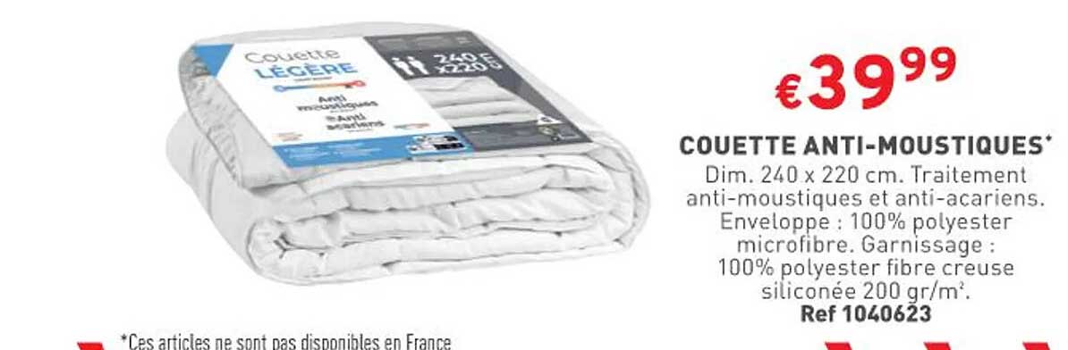 couette anti-moustiques