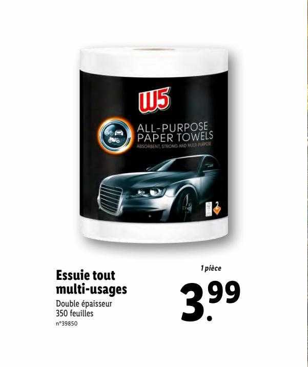 essuie tout multi-usages w5