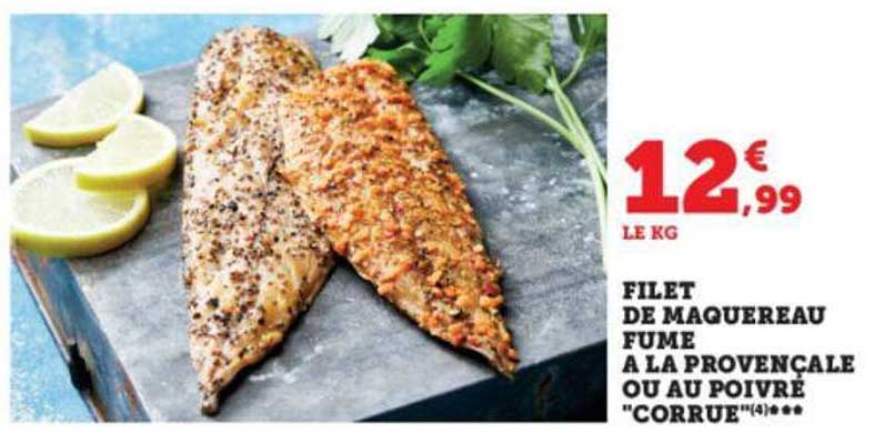 Filet De Maquereau Fumé à La Provençale Ou Au Poivre "corrue"