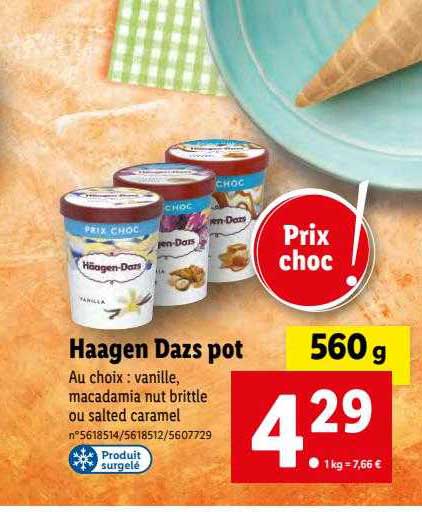 häagen-dazs pot