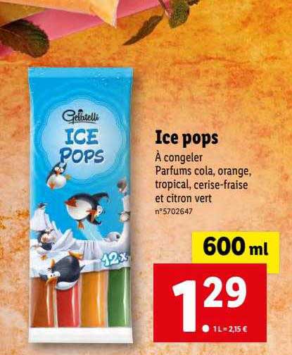 ice pops gelatelli