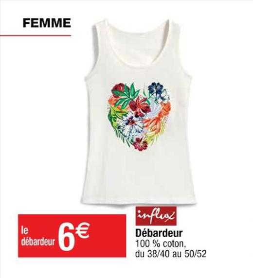 Influx Débardeur 100% Coton