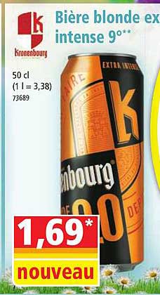 k bière blonde extra instense 9°