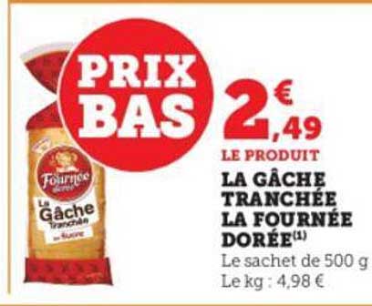 la gâche tranchée la fournée dorée