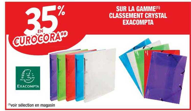 La Gamme Classement Crystal Exacompta