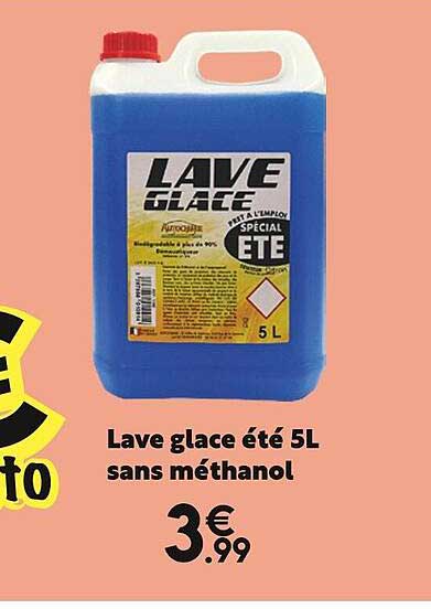 Lava Glace été Sansa Méthanol