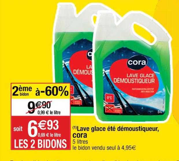 lave glace été démoustiqueur cora