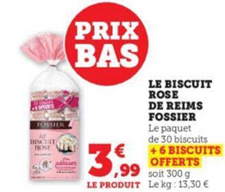 le biscuit rose de reims fossier