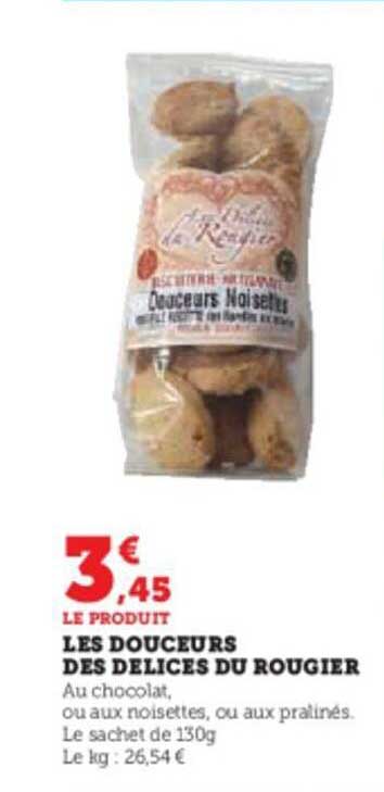 les douceurs des délices du rougier