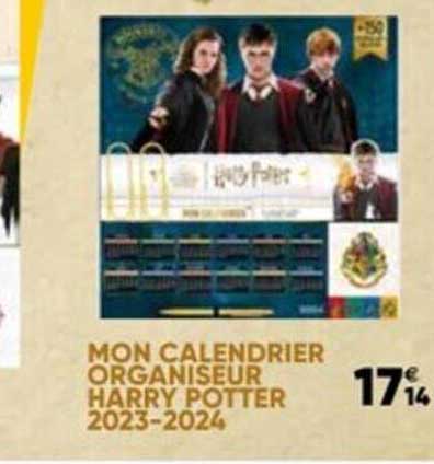 mon calendrier organiseur harry potter 2023-2024