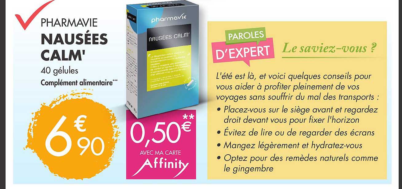 nausées calm' pharmavie