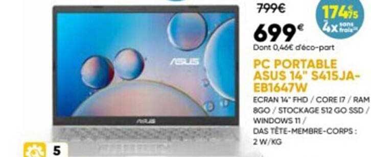 Pc Portable Asus 14"