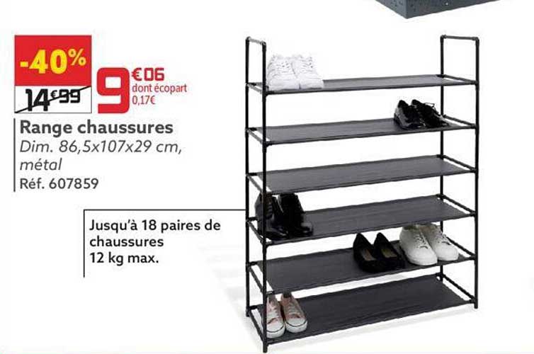 Range Chaussures