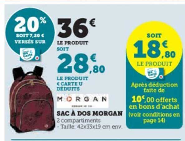 Sac à Dos Morgan