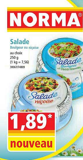 Salade Boulgour Ou Niçoise