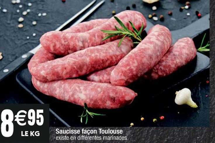 saucisse façon toulouse