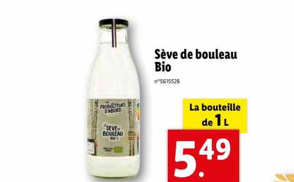 sève de bouleau bio les producteurs d'abord